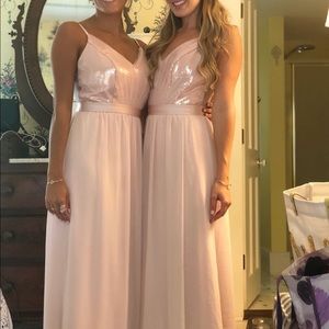 White by Vera Wang Bridesmaid Dress